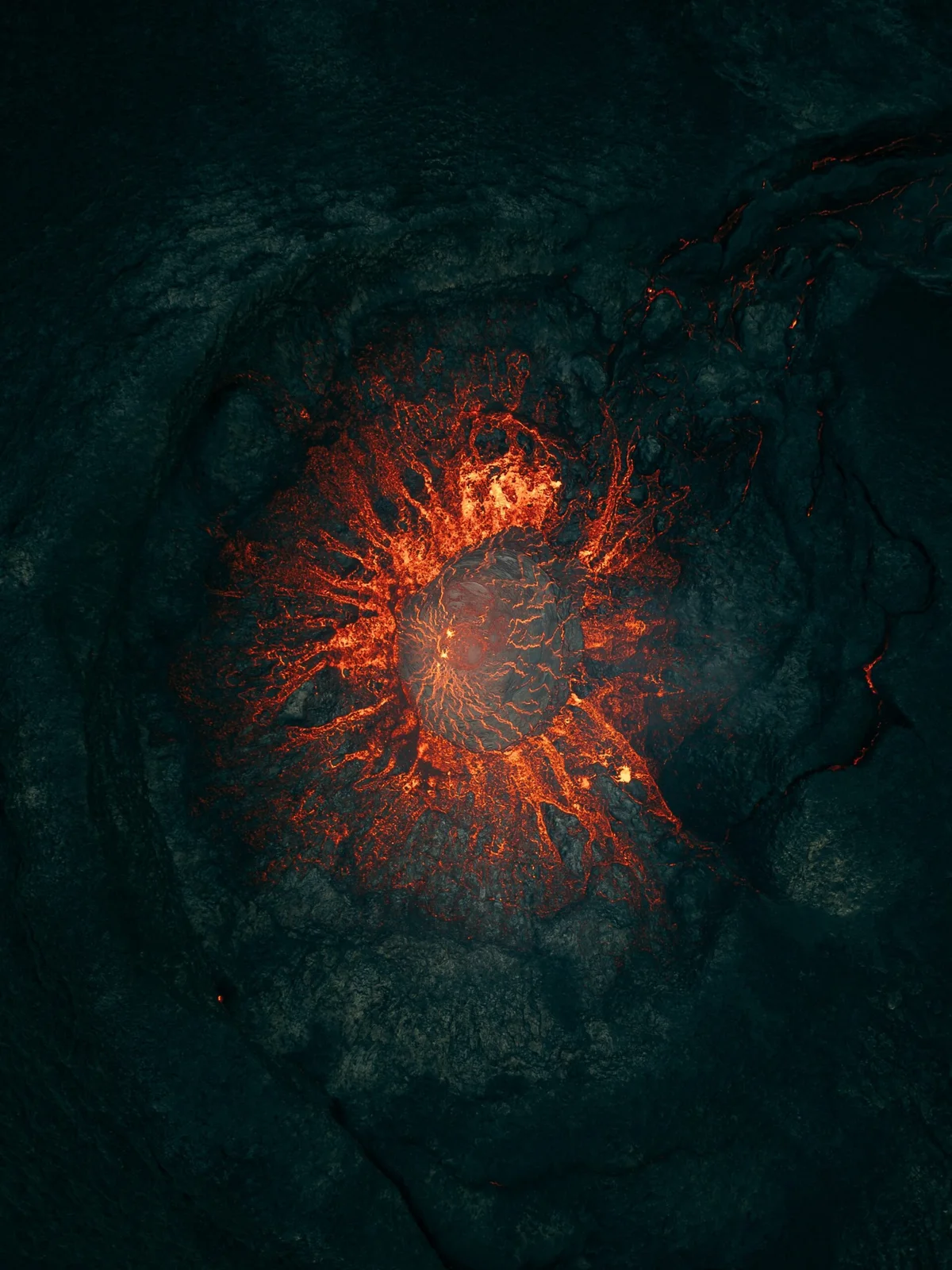 Volcanic landscape featured in HELIOS
